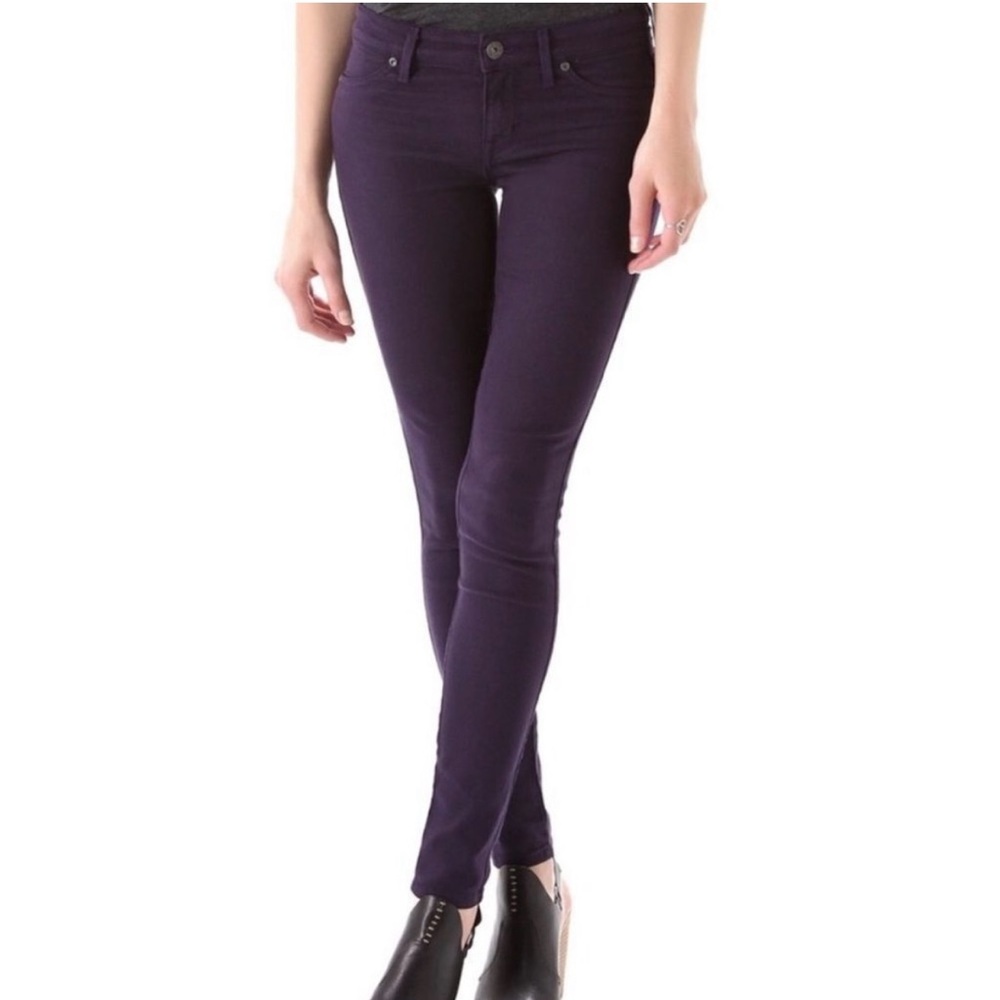 Rich & Skinny Skinny Legacy Skinny Jeans in Eggplant